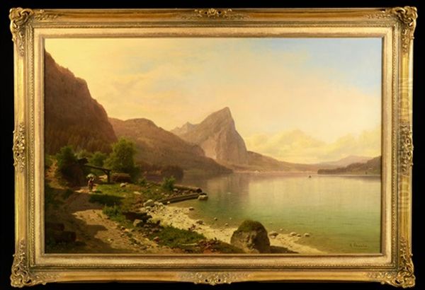 By Mondsee Lake - view 1