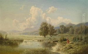 Ein Sommertag by Adolf Chwala