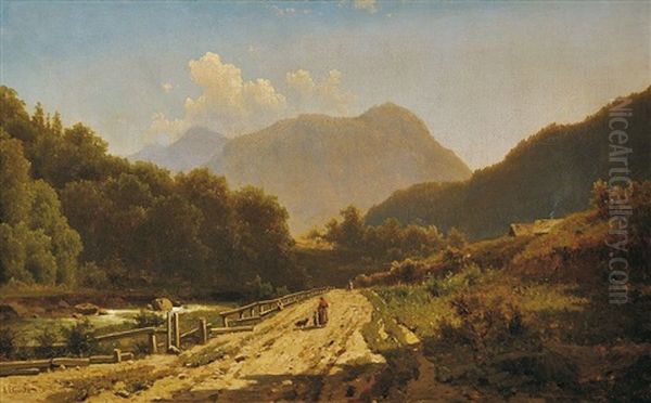 Country Landscape With A Path - view 1