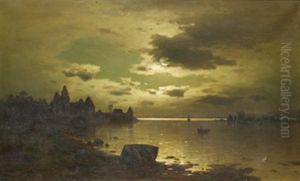 Schloss Am Worthersee by Adolf Chwala