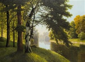 Landscape With A River Landscape With A River