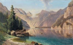Der Konigssee by Fritz Chwala