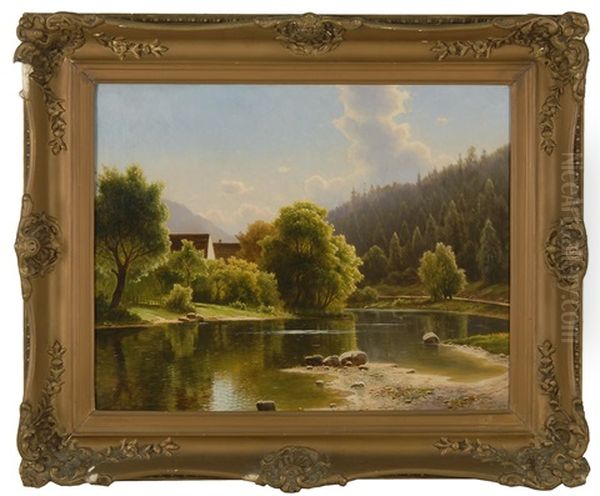 Home On A Mountain Stream - view 1