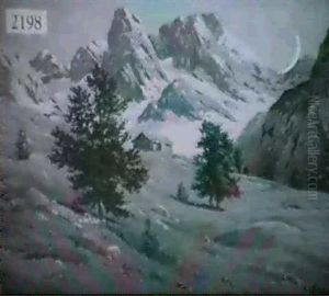 Austrian Mountains by Fritz Chwala