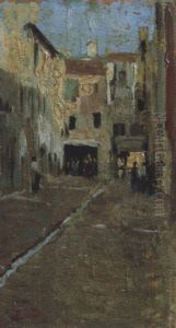 Scorcio Di Vicolo by Cesare Ciani
