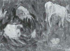 Contadinella E Bue by Cesare Ciani