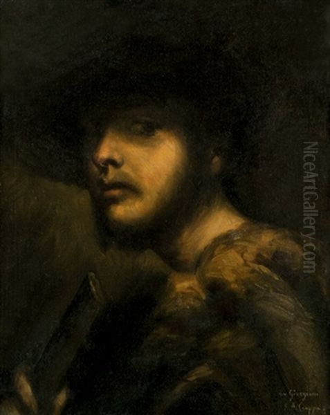 Zwei Herrenportraits (after Rembrandt) - view 1