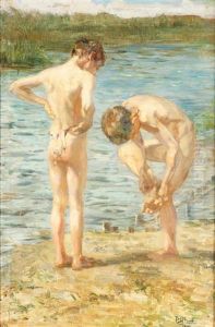 Children On The River by Beppe Ciardi