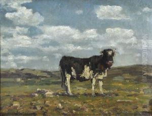Mucca Al Pascolo by Beppe Ciardi