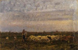 Pascolo Al Tramonto by Beppe Ciardi
