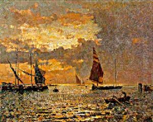 Pescatori In Laguna by Beppe Ciardi