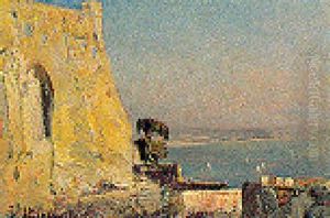 Scorcio Del Golfo Di Napoli