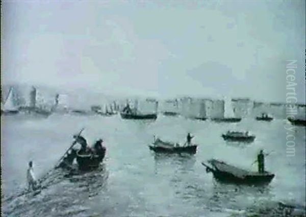 Fischerboote Vor Venedig - view 1