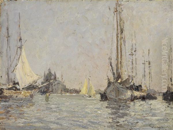 Evening Light, Grand Canal, Venice - view 1