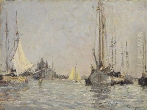 Evening Light, Grand Canal, Venice by Emma Ciardi