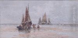 Unloading A Catch by Robert Anderson