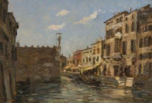 Venezia, Fondamenta De La Misericordia A Cannaregio