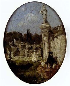 Maschere Nel Giardino Della Villa by Emma Ciardi