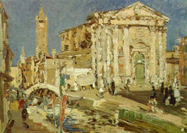 Venezia A Campo San Barnaba - view 1