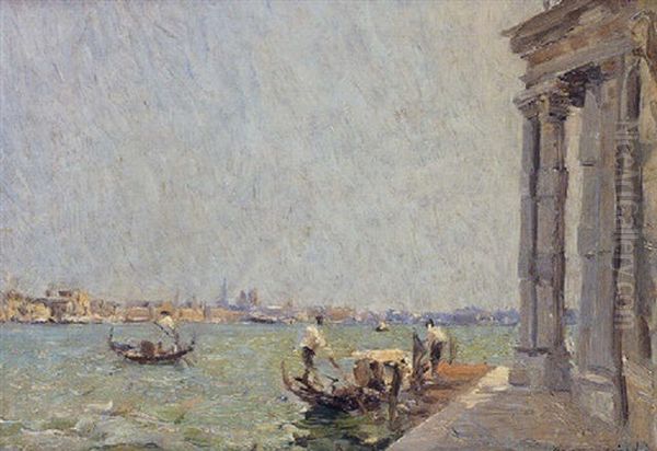 A View Of The Guidecca From Santa Maria Della Salute, Venice - view 1