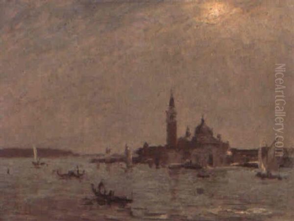 Gondole A San Giorgio, (scirocco) - view 1