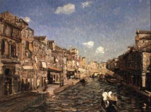 Canal At Murano