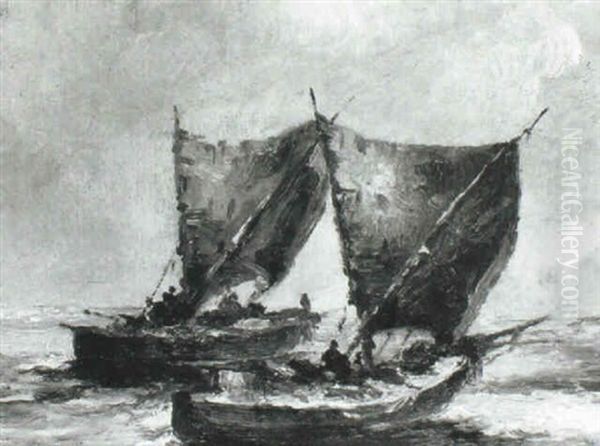 Fishing Boats Returning Home - view 1