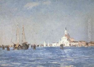 L'isola Di San Giorgio, Venice by Emma Ciardi