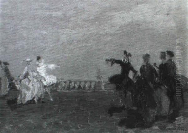 Gruppo Di Figure In Costume - view 1