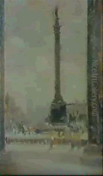 La Colonna Di Nelson A Londra - view 1