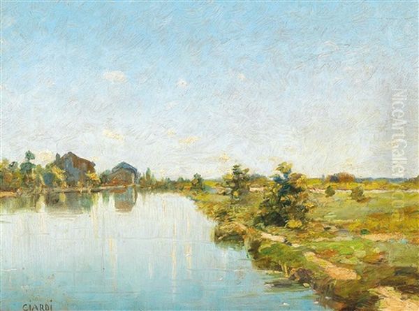 Mill On The River Sile - view 1
