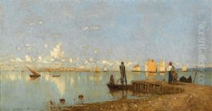 Lagoon by Guglielmo Ciardi