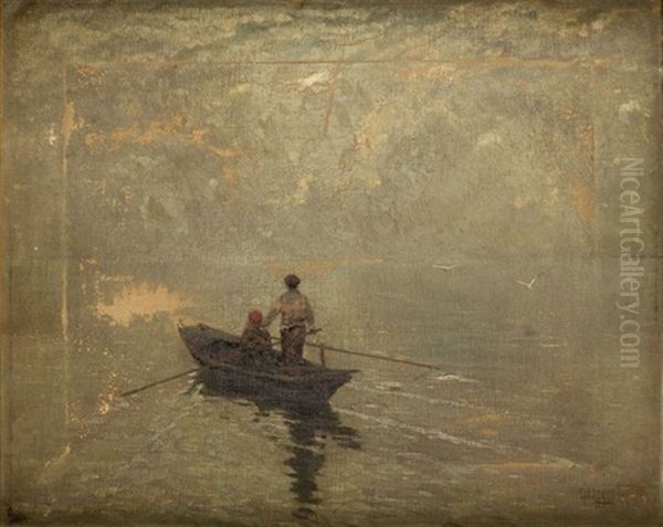 Boat On The Sea - view 1