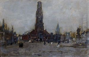 Bruges by Guglielmo Ciardi