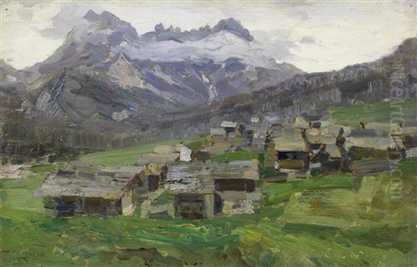 Conca Di Sappada Con Le Terze - view 1