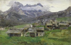 Conca Di Sappada Con Le Terze