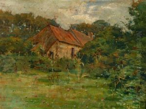 Landschaft Mit Bauernhaus Landschaft Mit Bauernhaus