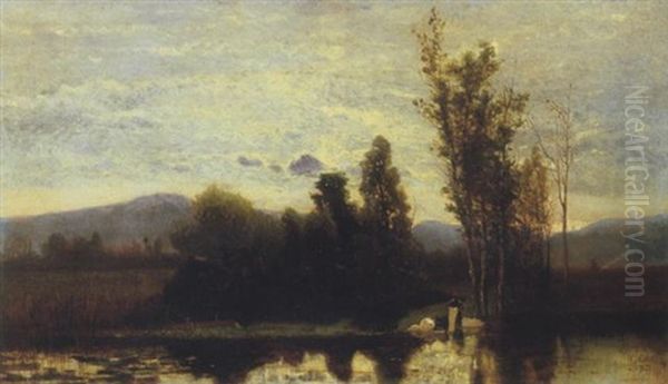 Lavandaie Sul Sile, 1870 - view 1