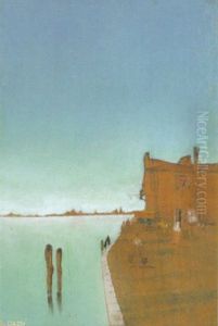An Der Lagune by Guglielmo Ciardi