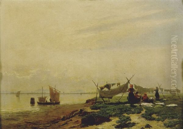 Vita Costiera Con Barche E Pescatori - view 1