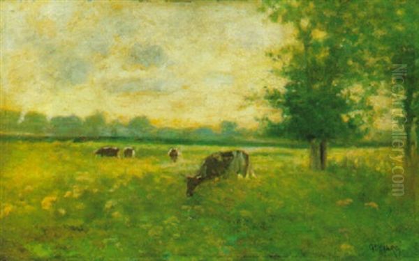 Paesaggio Con Mucche - view 1