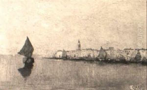 Vele A Venezia by Guglielmo Ciardi