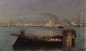 Laguna Veneziana Con Veduta Di San Marco by Guglielmo Ciardi