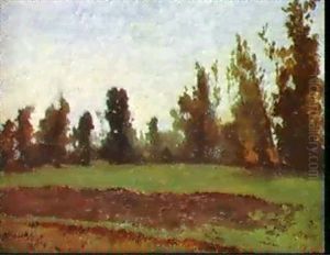Paesaggio Di Primavera by Guglielmo Ciardi