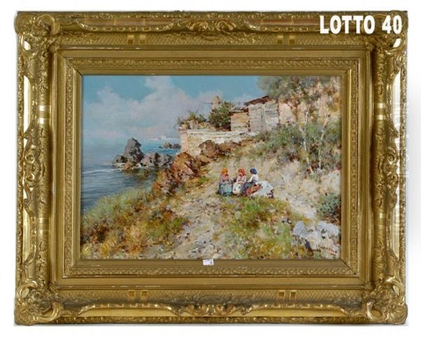 Paesaggio Di Capri Con Popolane - view 1