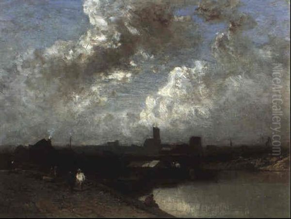Bord De Canal A Paris - view 1
