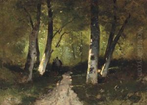 Un Sentier En Foret Un Sentier En Foret