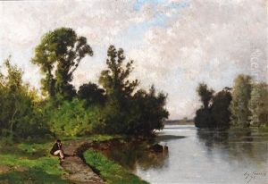 Resting By The Riverbank Resting By The Riverbank