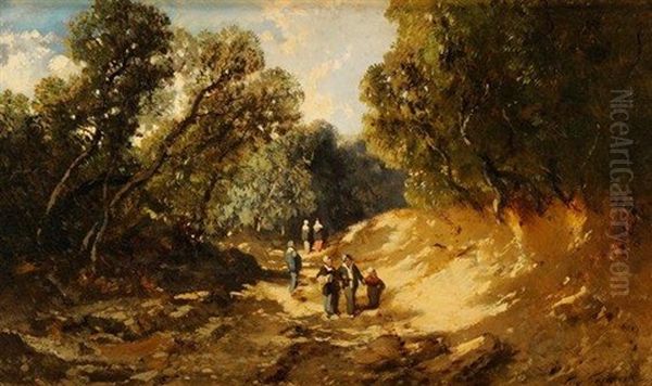 Promenade Dominicale En Foret De Fontainebleau - view 1