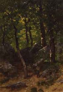 Peintre Dans Les Bois Peintre Dans Les Bois